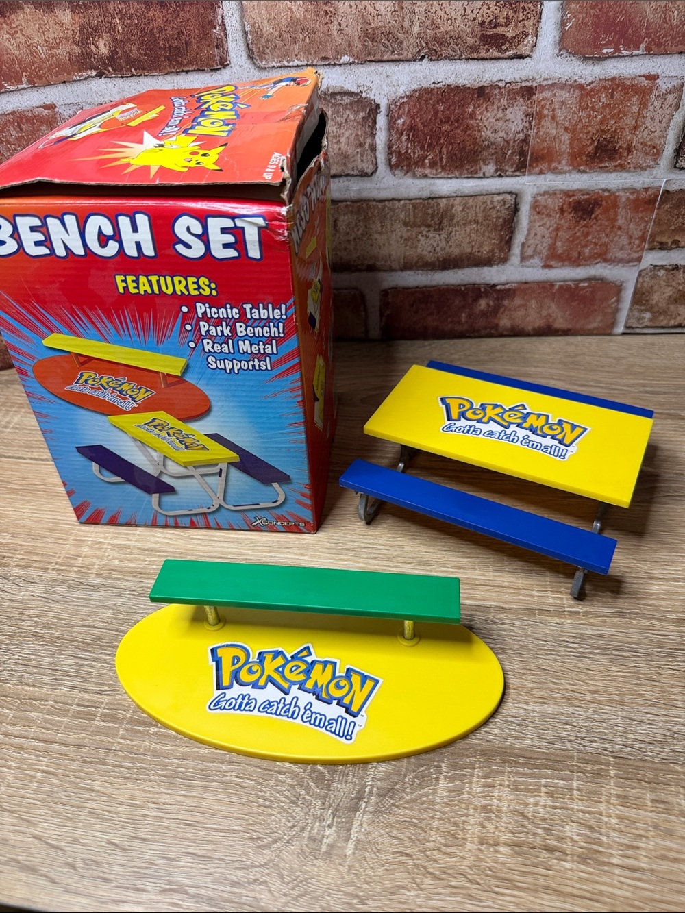 TECH DECK X CONCEPTS POKEMON PICNIC TABLE & BENCH SET